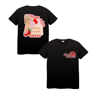 T-shirt Sabrina Carpenter Short and Sweet Cake
