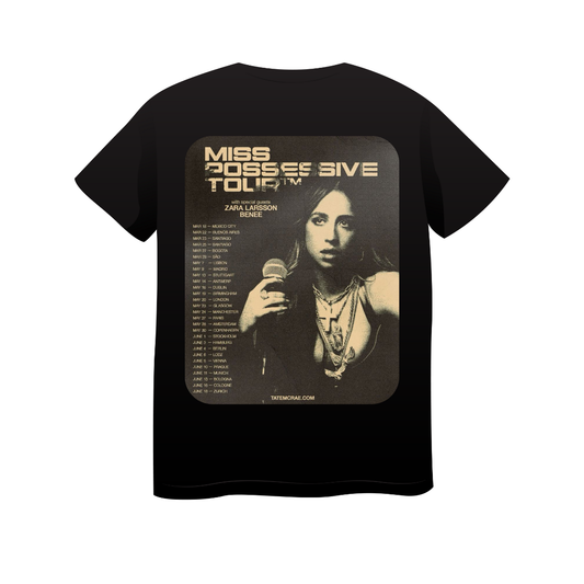 T-shirt Tate Mcrae Miss Possessive Tour