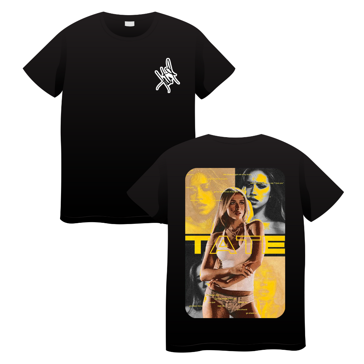 T-shirt Tate Mcrae Name