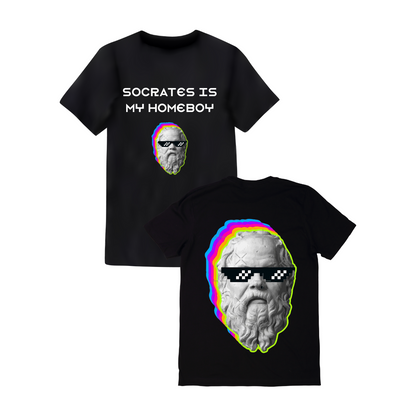 T-shirt Memes Socrates is my Homeboy