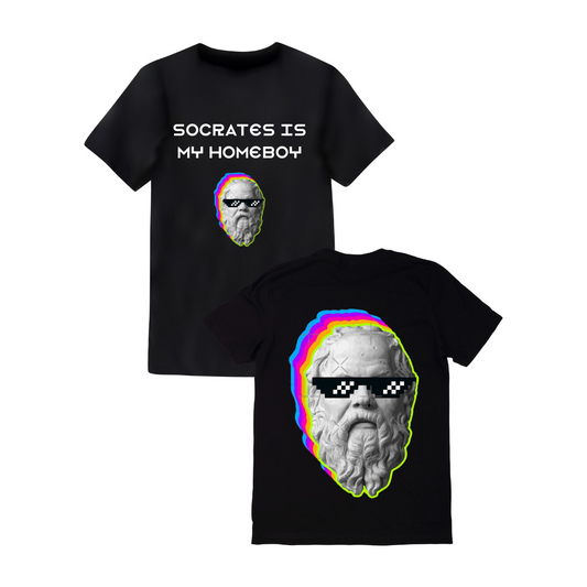T-shirt Memes Socrates is my Homeboy