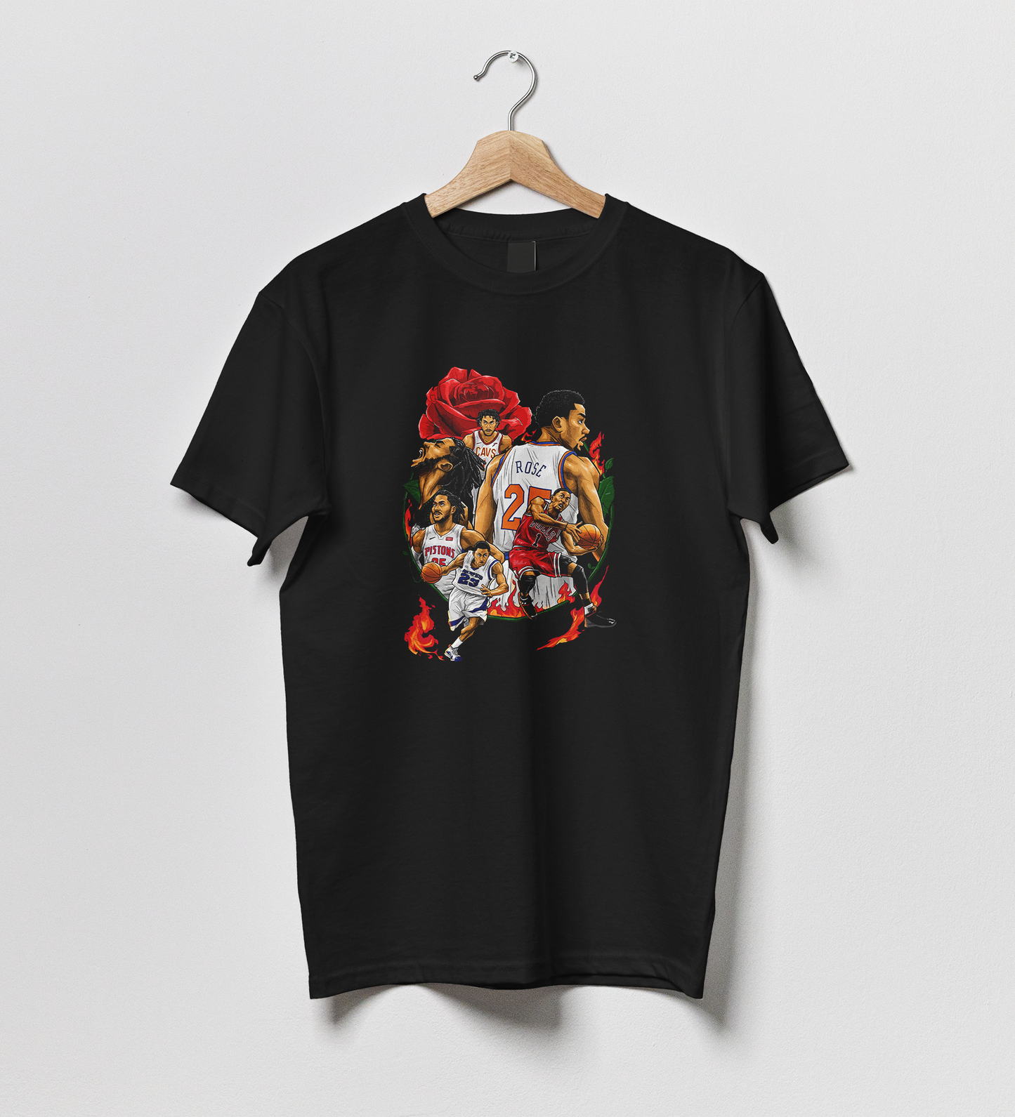 ΜΠΛΟΥΖΑΚΙ TSHIRT NBA ROSE