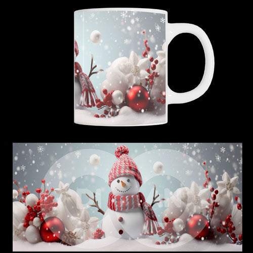 Κούπα χριστουγεννιάτικη Snowmen (20802)