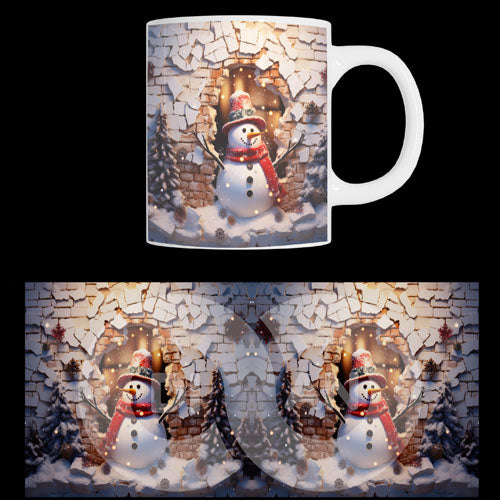 Κούπα χριστουγεννιάτικη Snowmen (20803)