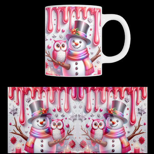 Κούπα χριστουγεννιάτικη Snowmen (20804)