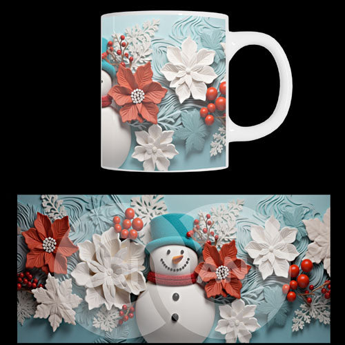 Κούπα χριστουγεννιάτικη Snowmen (20807)