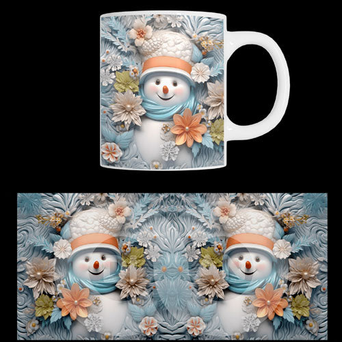 Κούπα χριστουγεννιάτικη Snowmen (20808)