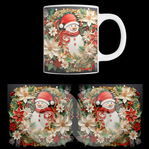 Κούπα χριστουγεννιάτικη Snowmen (20809)