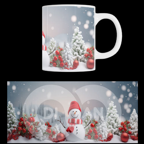 Κούπα χριστουγεννιάτικη Snowmen (20811)