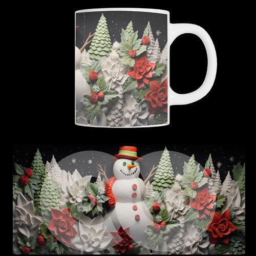 Κούπα χριστουγεννιάτικη Snowmen (20813)