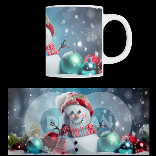 Κούπα χριστουγεννιάτικη Snowmen (20816)