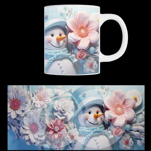 Κούπα χριστουγεννιάτικη Snowmen (20819)