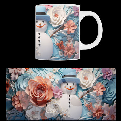 Κούπα χριστουγεννιάτικη Snowmen (20820)