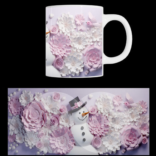 Κούπα χριστουγεννιάτικη Snowmen (20821)