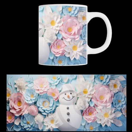 Κούπα χριστουγεννιάτικη Snowmen (20822)