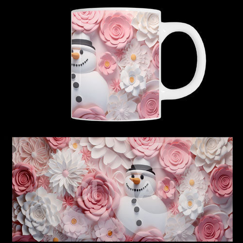 Κούπα χριστουγεννιάτικη Snowmen (20825)