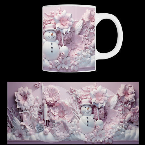 Κούπα χριστουγεννιάτικη Snowmen (20830)