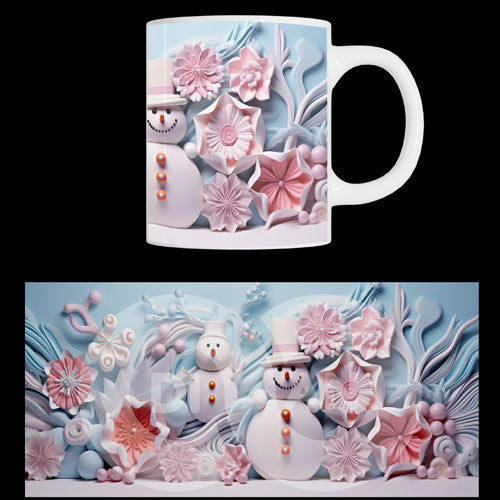 Κούπα χριστουγεννιάτικη Snowmen (20831)