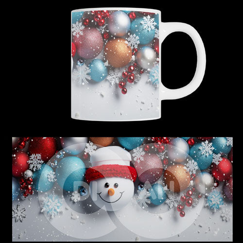 Κούπα χριστουγεννιάτικη Snowmen (20835)