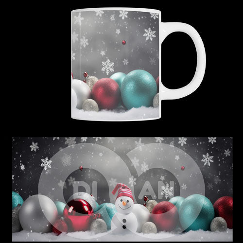 Κούπα χριστουγεννιάτικη Snowmen (20836)