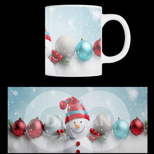 Κούπα χριστουγεννιάτικη Snowmen (20837)