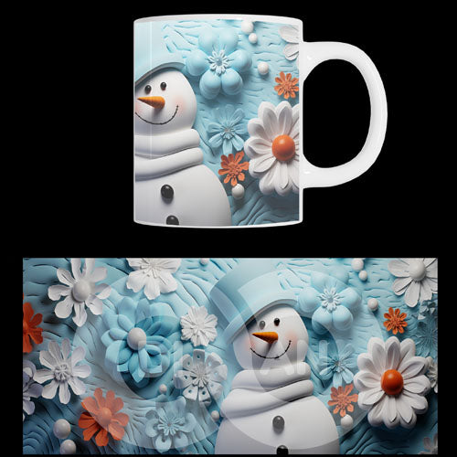 Κούπα χριστουγεννιάτικη Snowmen (20840)