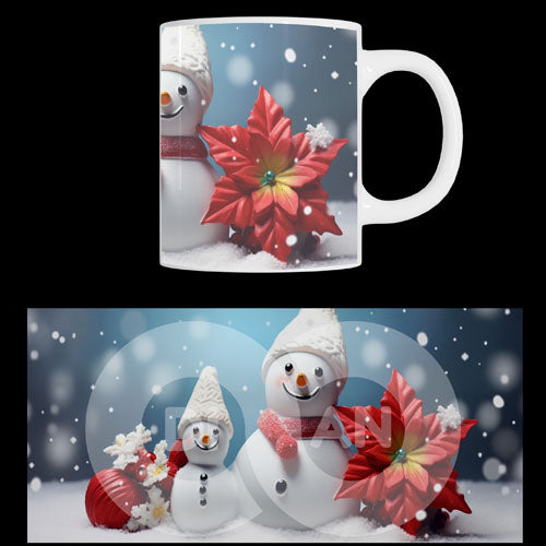 Κούπα χριστουγεννιάτικη Snowmen (20842)