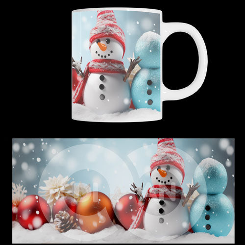 Κούπα χριστουγεννιάτικη Snowmen (20843)