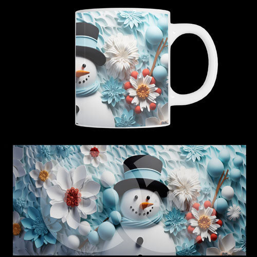 Κούπα χριστουγεννιάτικη Snowmen (20847)