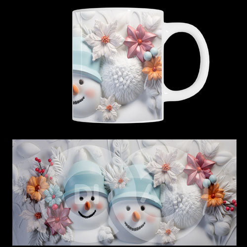 Κούπα χριστουγεννιάτικη Snowmen (20848)