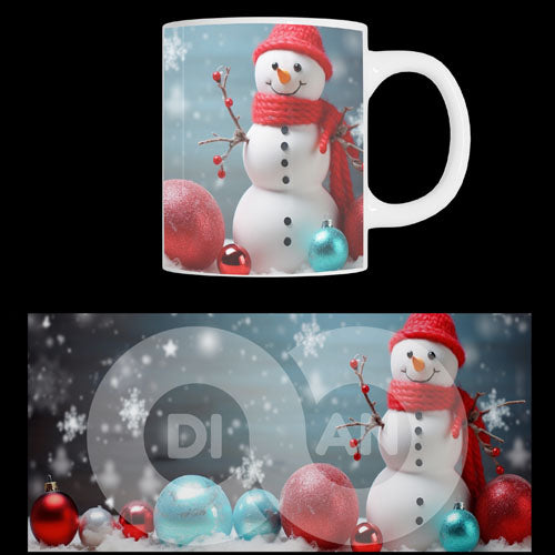 Κούπα χριστουγεννιάτικη Snowmen (20850)