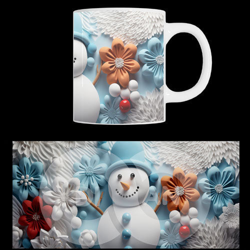 Κούπα χριστουγεννιάτικη Snowmen (20851)