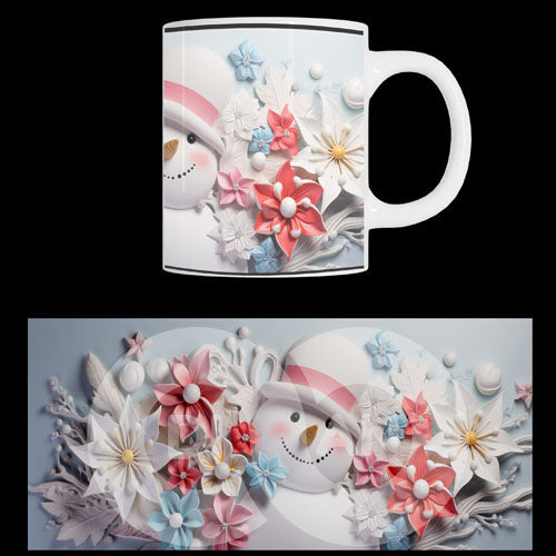 Κούπα χριστουγεννιάτικη Snowmen (20859)