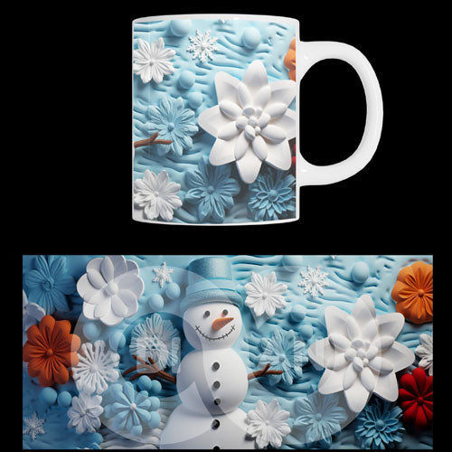 Κούπα χριστουγεννιάτικη Snowmen (20863)