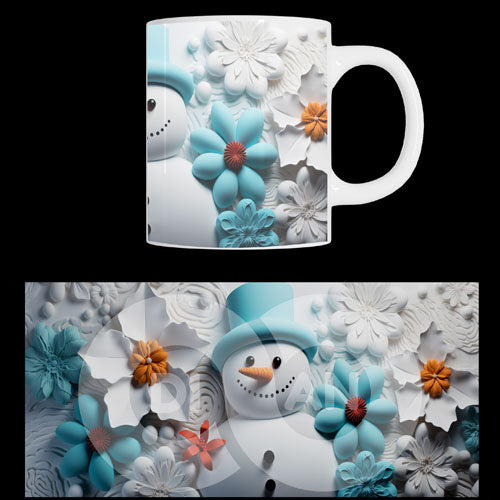 Κούπα χριστουγεννιάτικη Snowmen (20868)