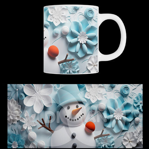 Κούπα χριστουγεννιάτικη Snowmen (20874)