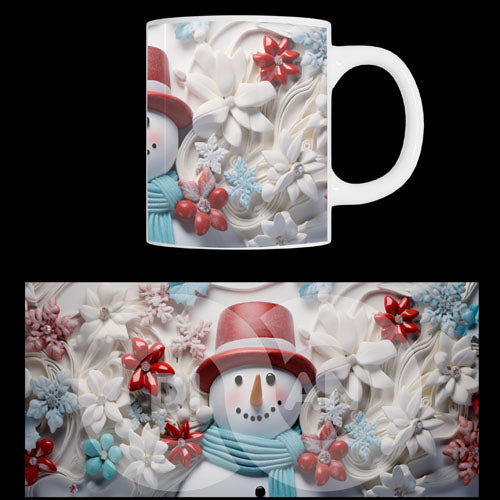 Κούπα χριστουγεννιάτικη Snowmen (20875)