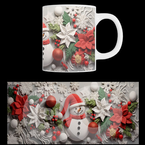 Κούπα χριστουγεννιάτικη Snowmen (20879)