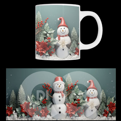 Κούπα χριστουγεννιάτικη Snowmen (20887)