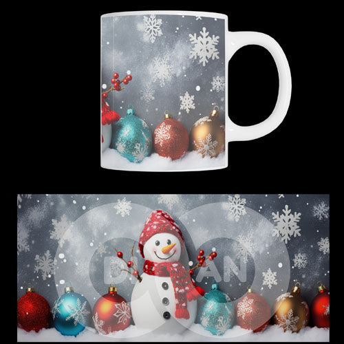 Κούπα χριστουγεννιάτικη Snowmen (20889)