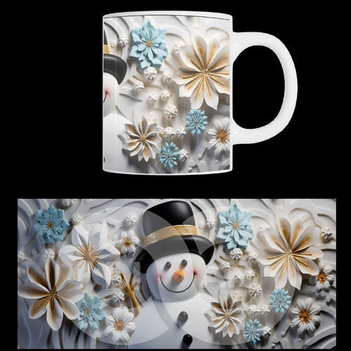 Κούπα χριστουγεννιάτικη Snowmen (20892)