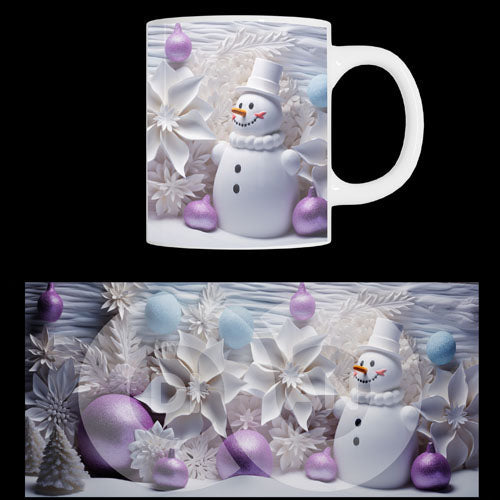 Κούπα χριστουγεννιάτικη Snowmen (20897)