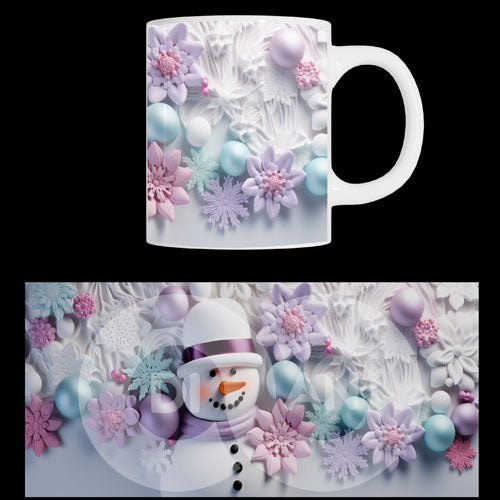 Κούπα χριστουγεννιάτικη Snowmen (20899)