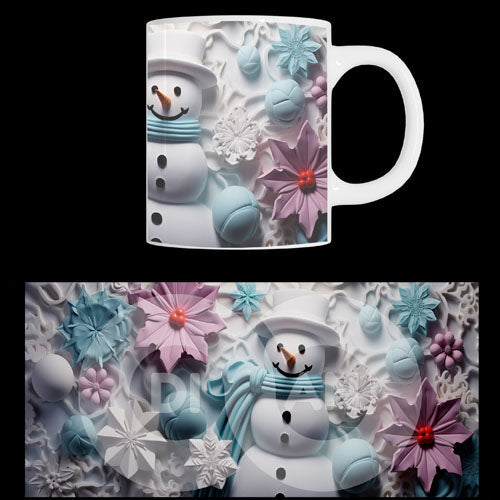 Κούπα χριστουγεννιάτικη Snowmen (20900)