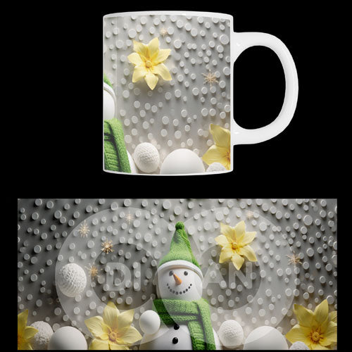 Κούπα χριστουγεννιάτικη Snowmen (20906)