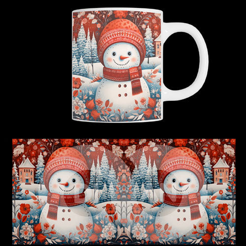 Κούπα χριστουγεννιάτικη Snowmen (20909)