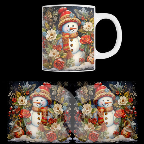 Κούπα χριστουγεννιάτικη Snowmen (20918)