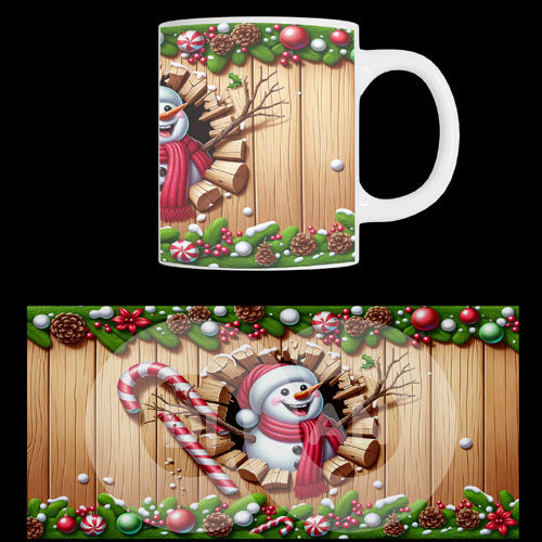 Κούπα χριστουγεννιάτικη Snowmen (20931)