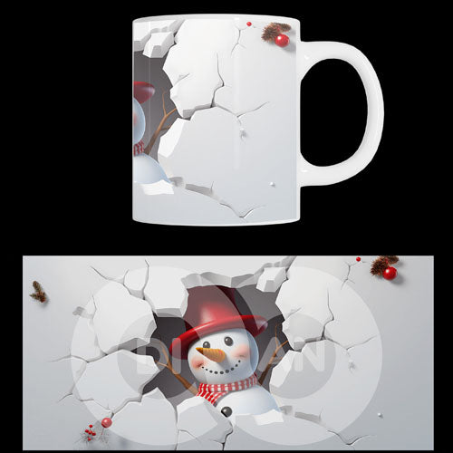 Κούπα χριστουγεννιάτικη Snowmen (20936)