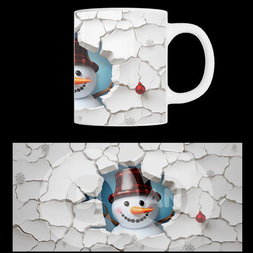 Κούπα χριστουγεννιάτικη Snowmen (20941)